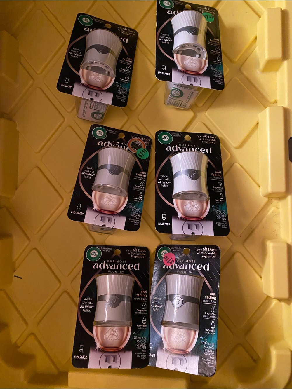 6 new air wick (m)